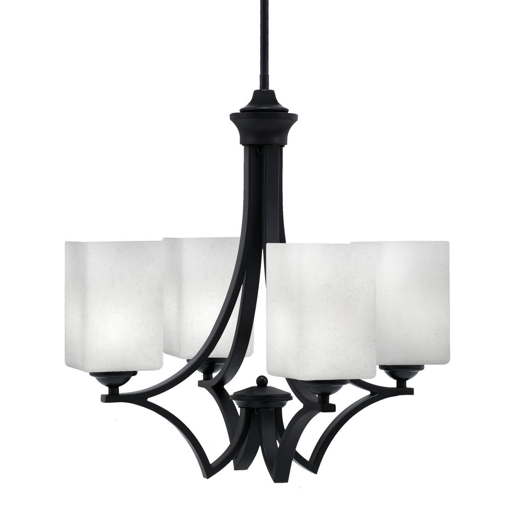 Toltec Zilo 564-MB-531 Chandelier Light - Matte Black