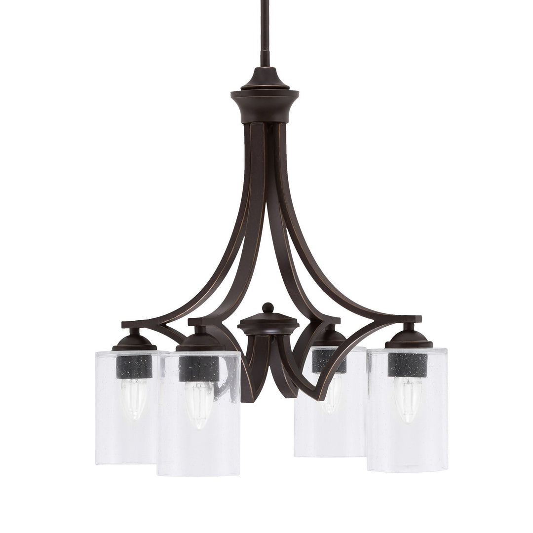 Toltec Zilo 568-DG-300 Chandelier Light - Dark Granite