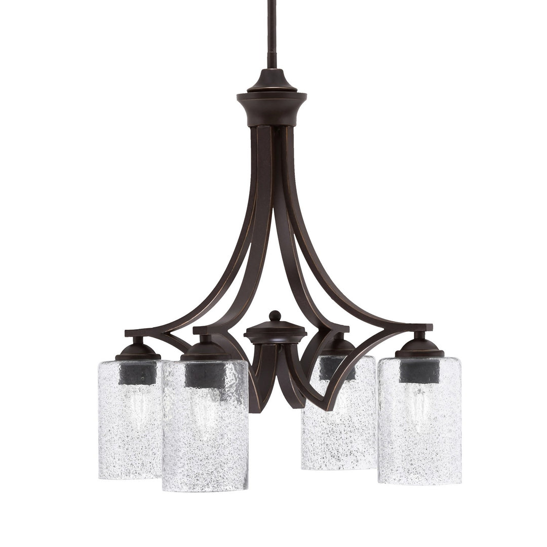 Toltec Zilo 568-DG-3002 Chandelier Light - Dark Granite