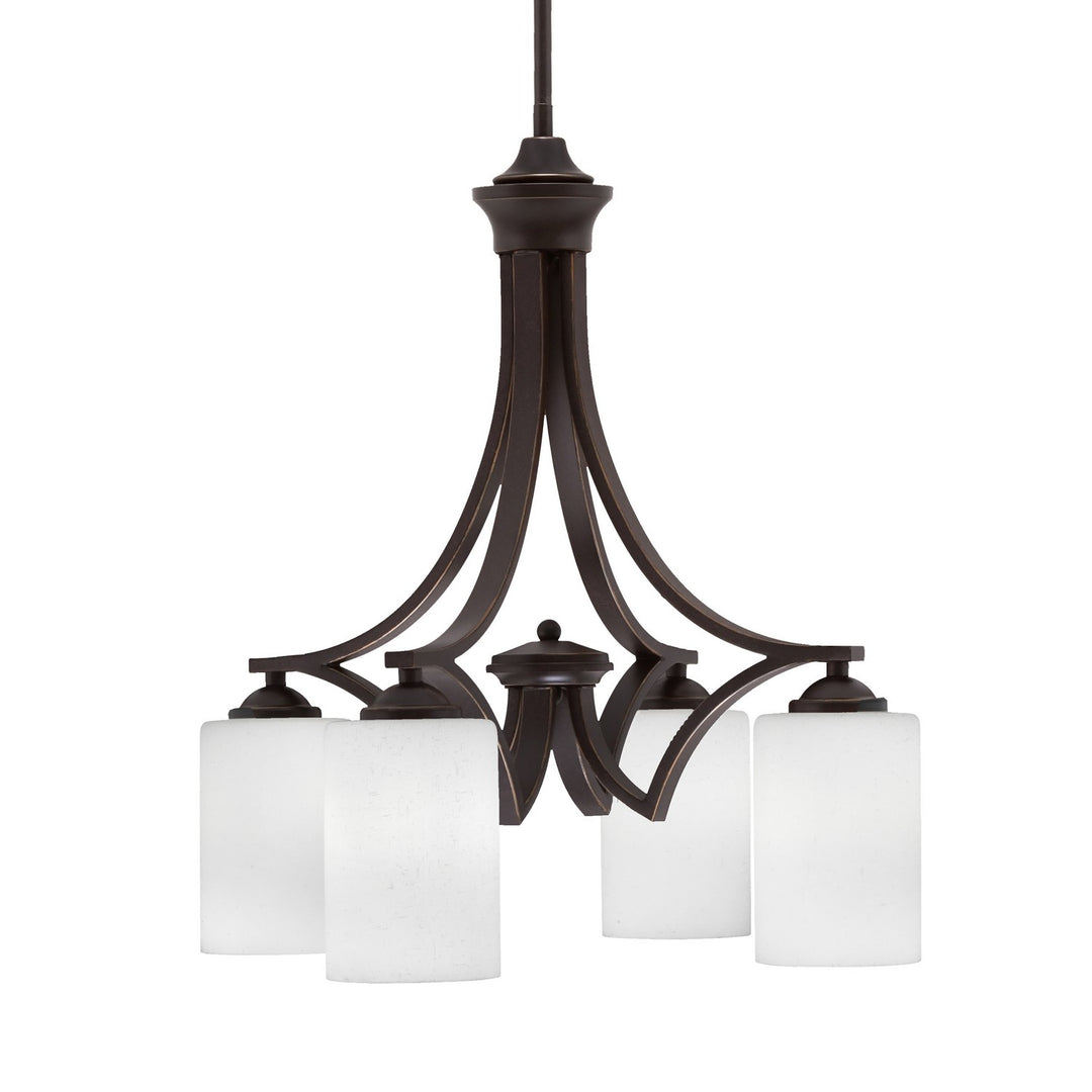 Toltec Zilo 568-DG-310 Chandelier Light - Dark Granite