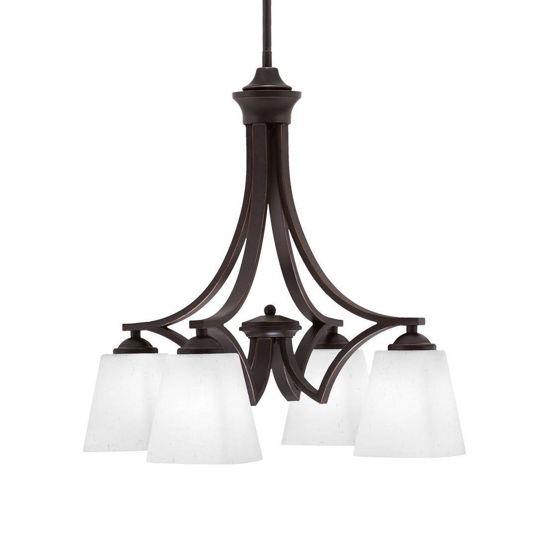 Toltec Zilo 568-DG-460 Chandelier Light - Dark Granite