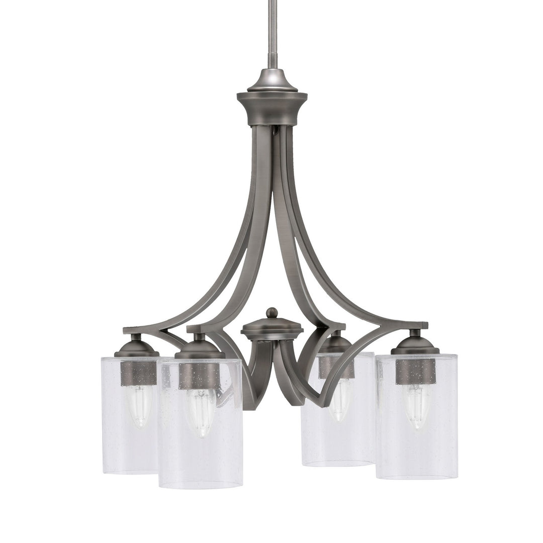 Toltec Zilo 568-GP-300 Chandelier Light - Graphite