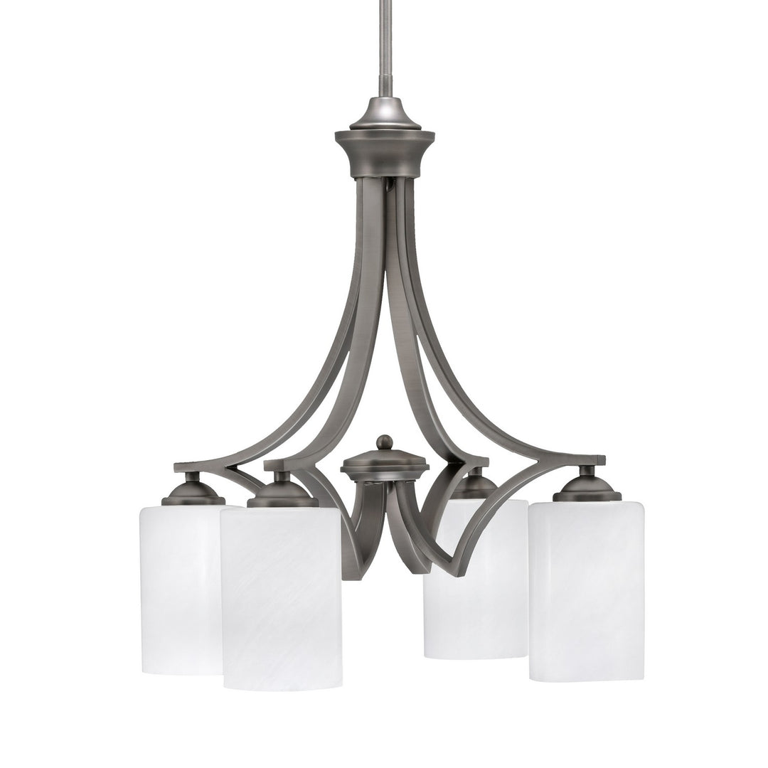 Toltec Zilo 568-GP-3001 Chandelier Light - Graphite