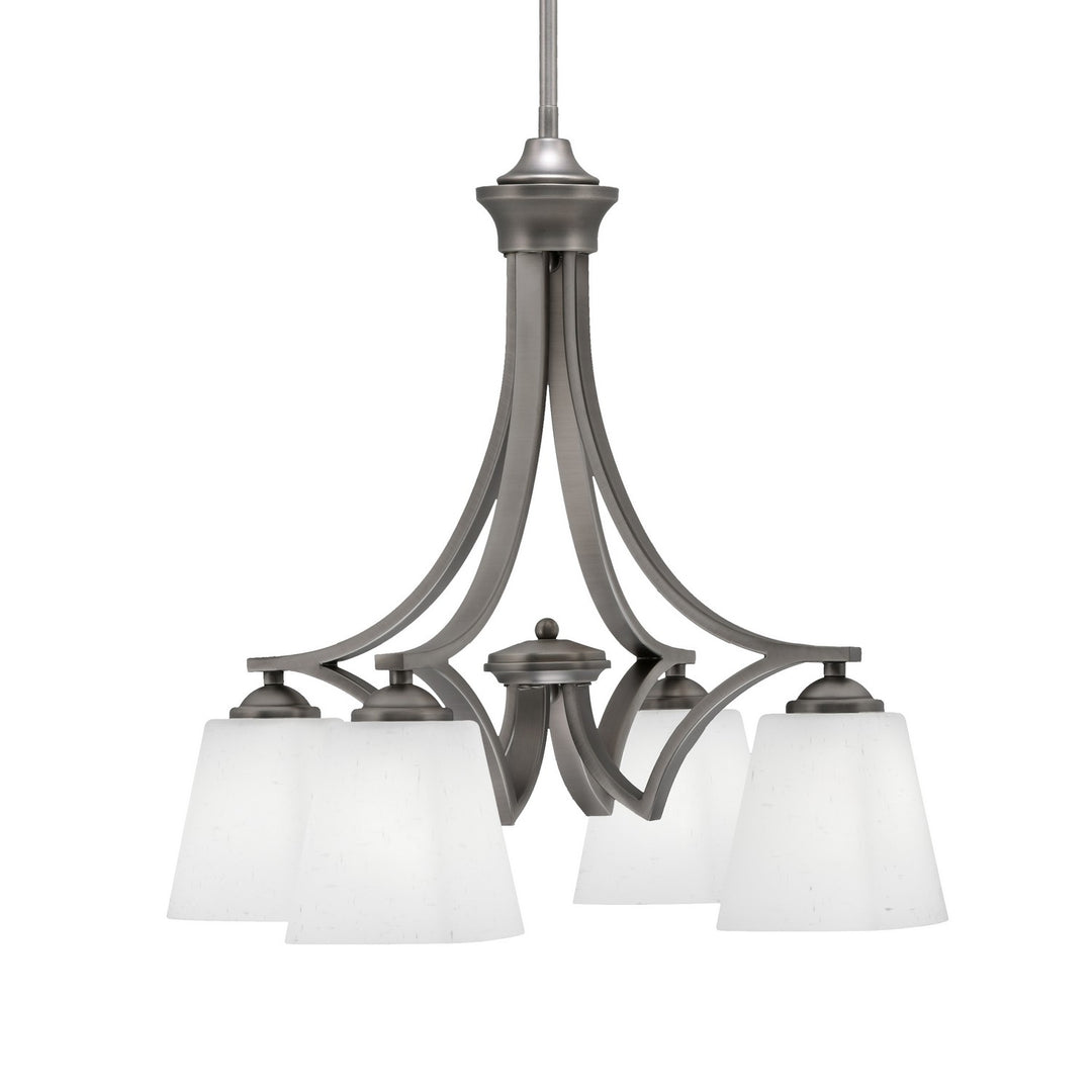 Toltec Zilo 568-GP-460 Chandelier Light - Graphite