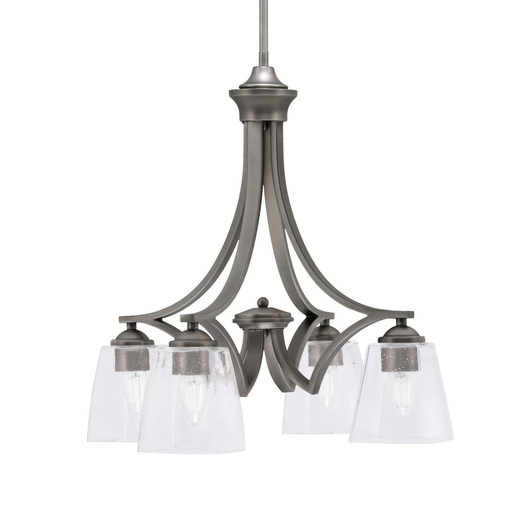 Toltec Zilo 568-GP-461 Chandelier Light - Graphite