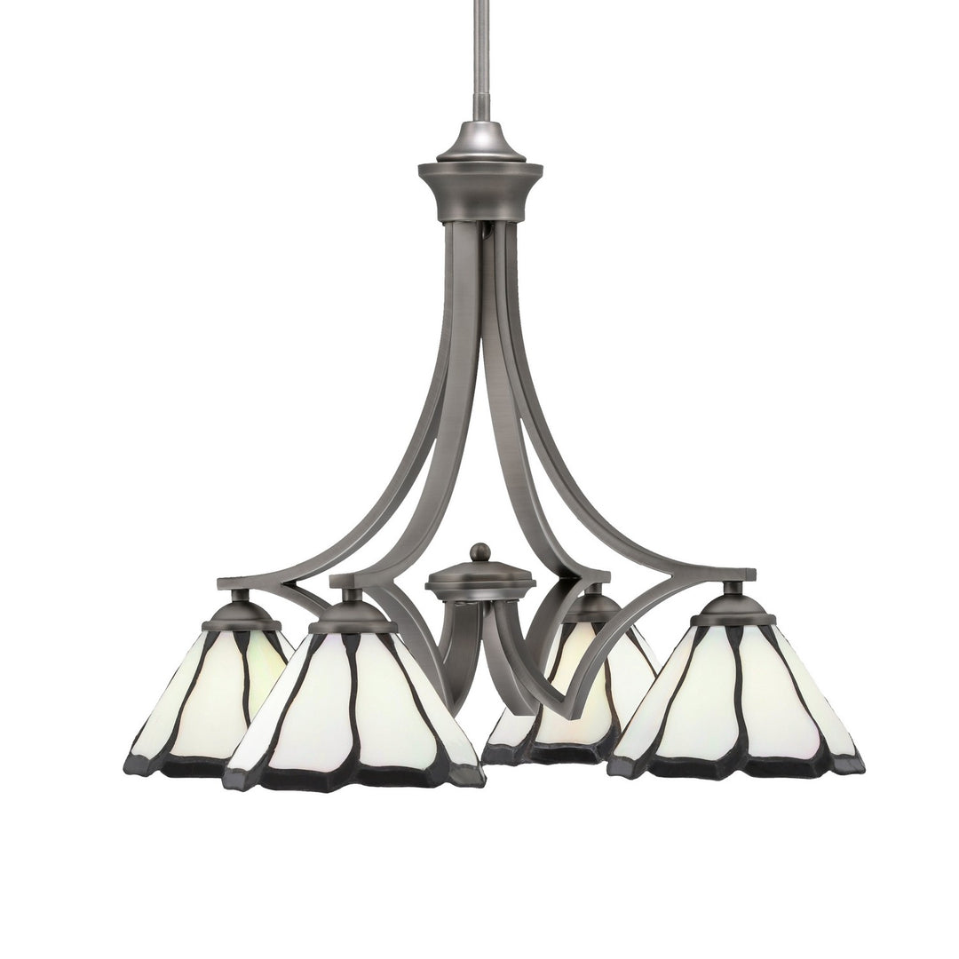 Toltec Zilo 568-GP-9125 Chandelier Light - Graphite
