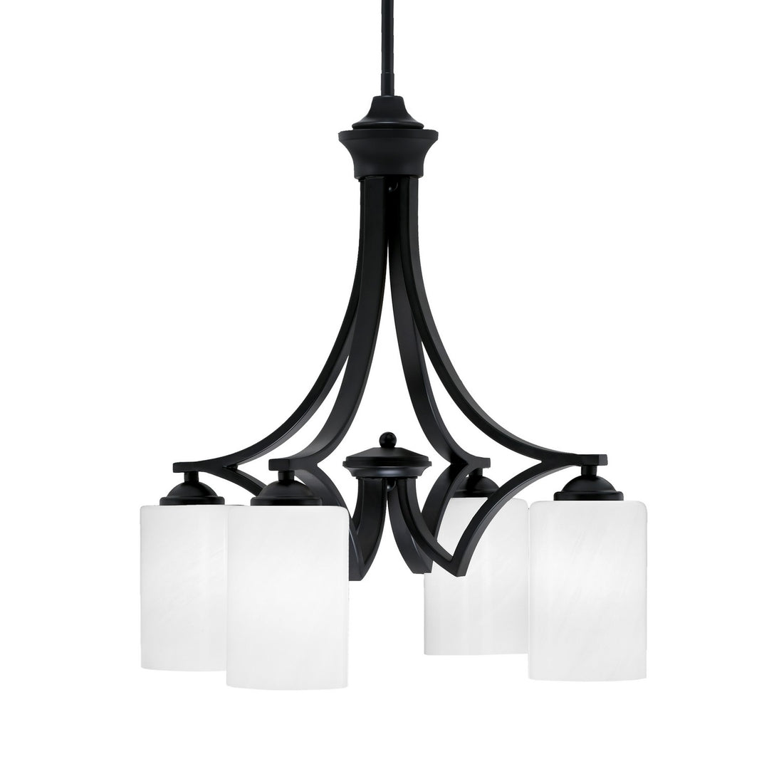 Toltec Zilo 568-MB-3001 Chandelier Light - Matte Black