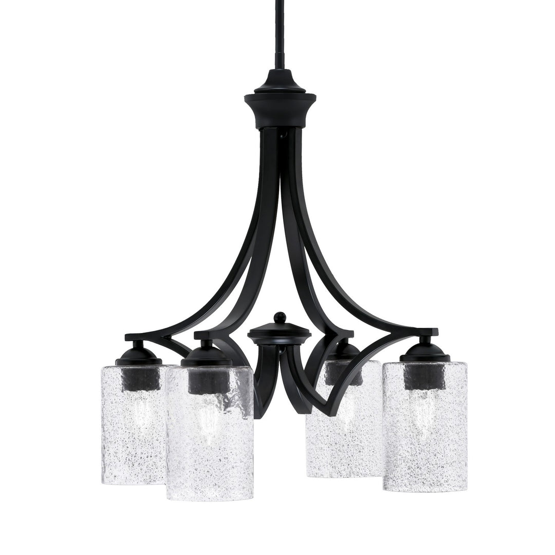 Toltec Zilo 568-MB-3002 Chandelier Light - Matte Black