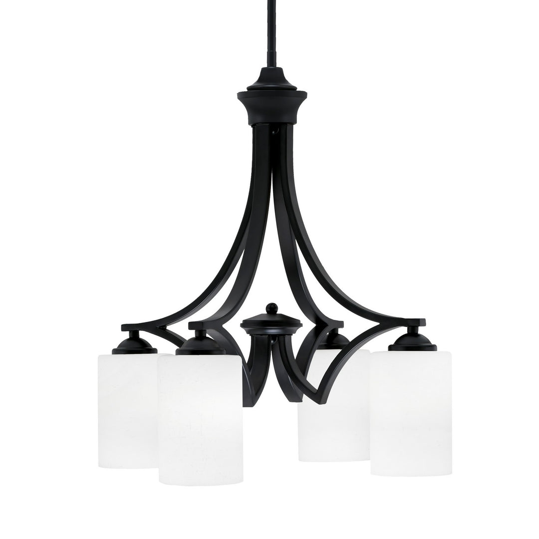 Toltec Zilo 568-MB-310 Chandelier Light - Matte Black