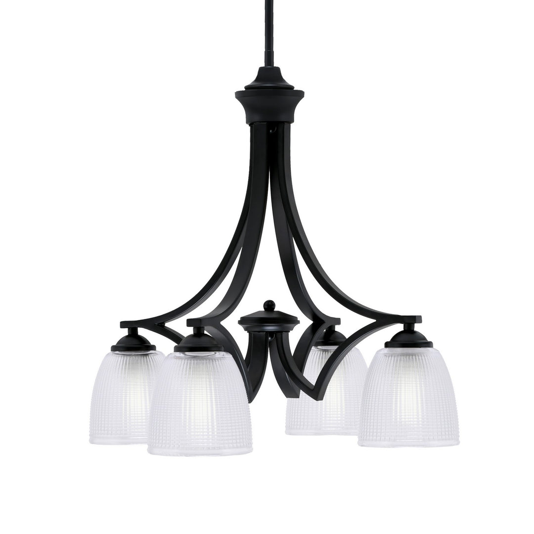 Toltec Zilo 568-MB-500 Chandelier Light - Matte Black