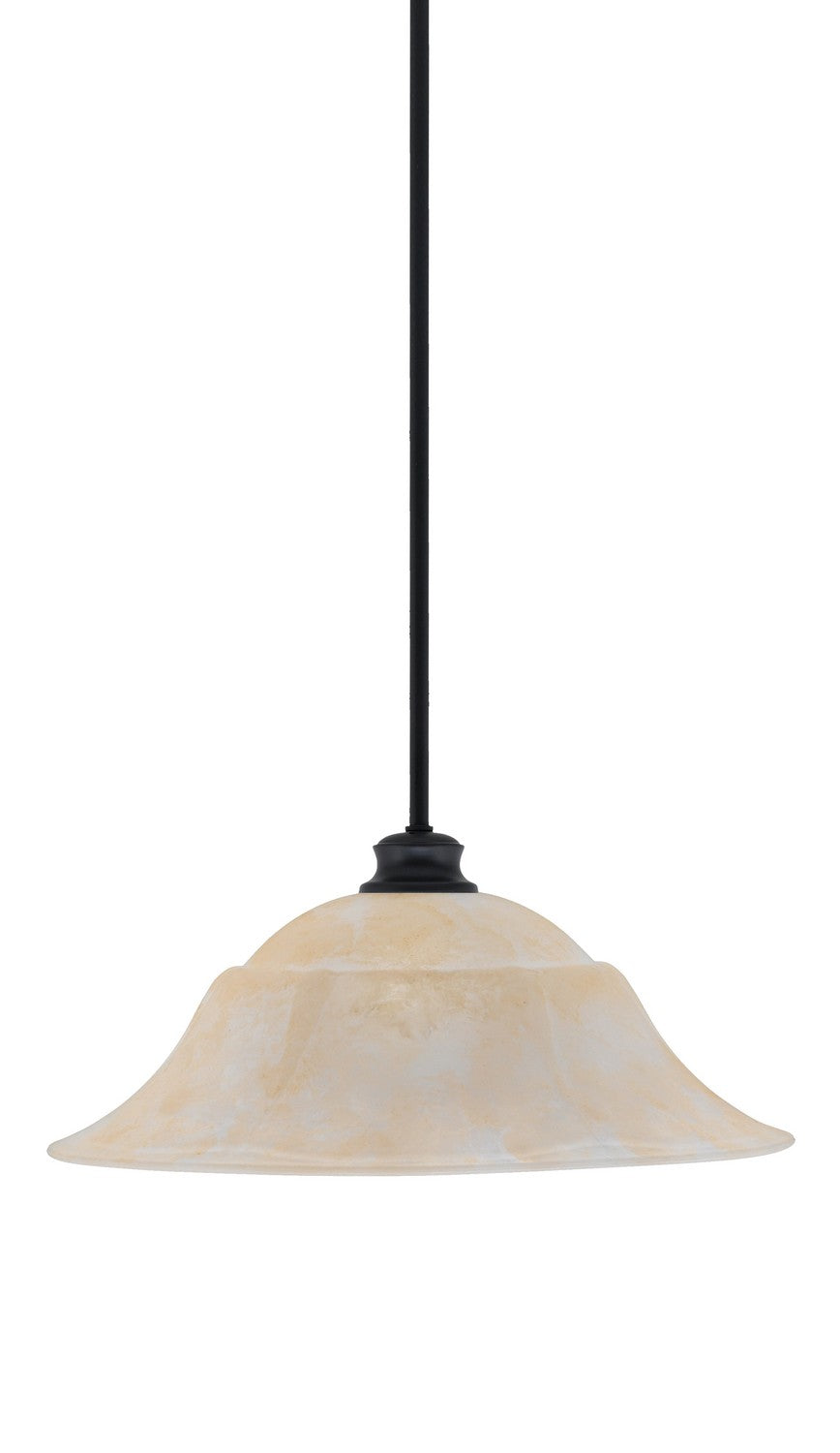 Toltec Stem 72-MB-53813 Pendant Light - Matte Black