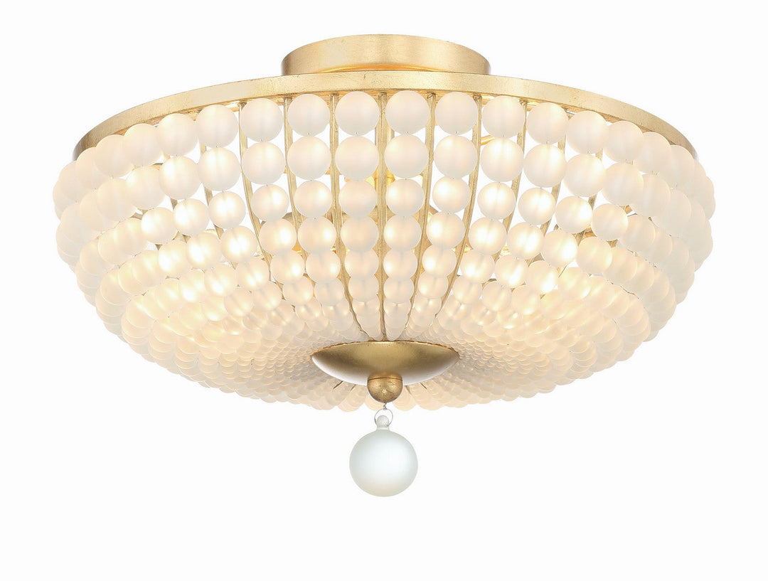 Crystorama Lighting BLA-10660-GA Bella  Antique Gold