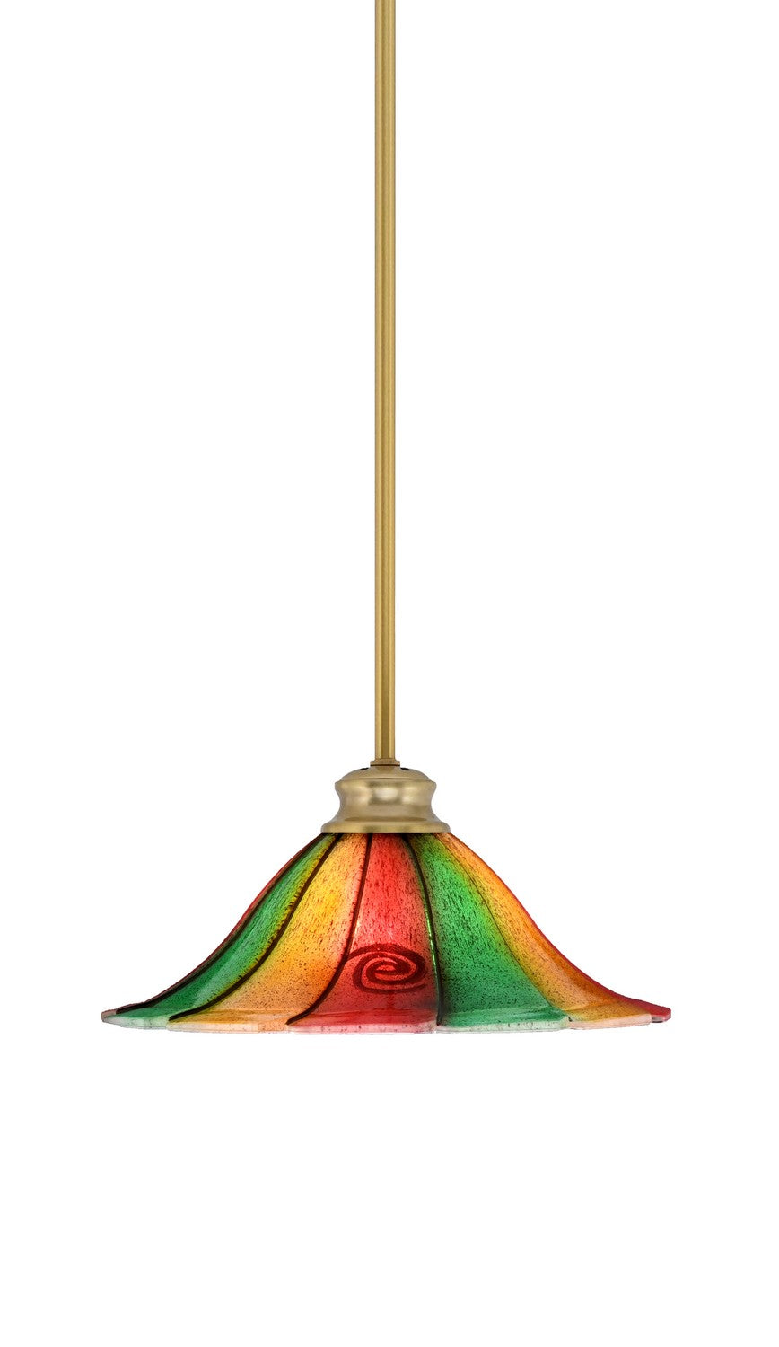 Toltec Stem 72-NAB-764 Pendant Light - New Age Brass