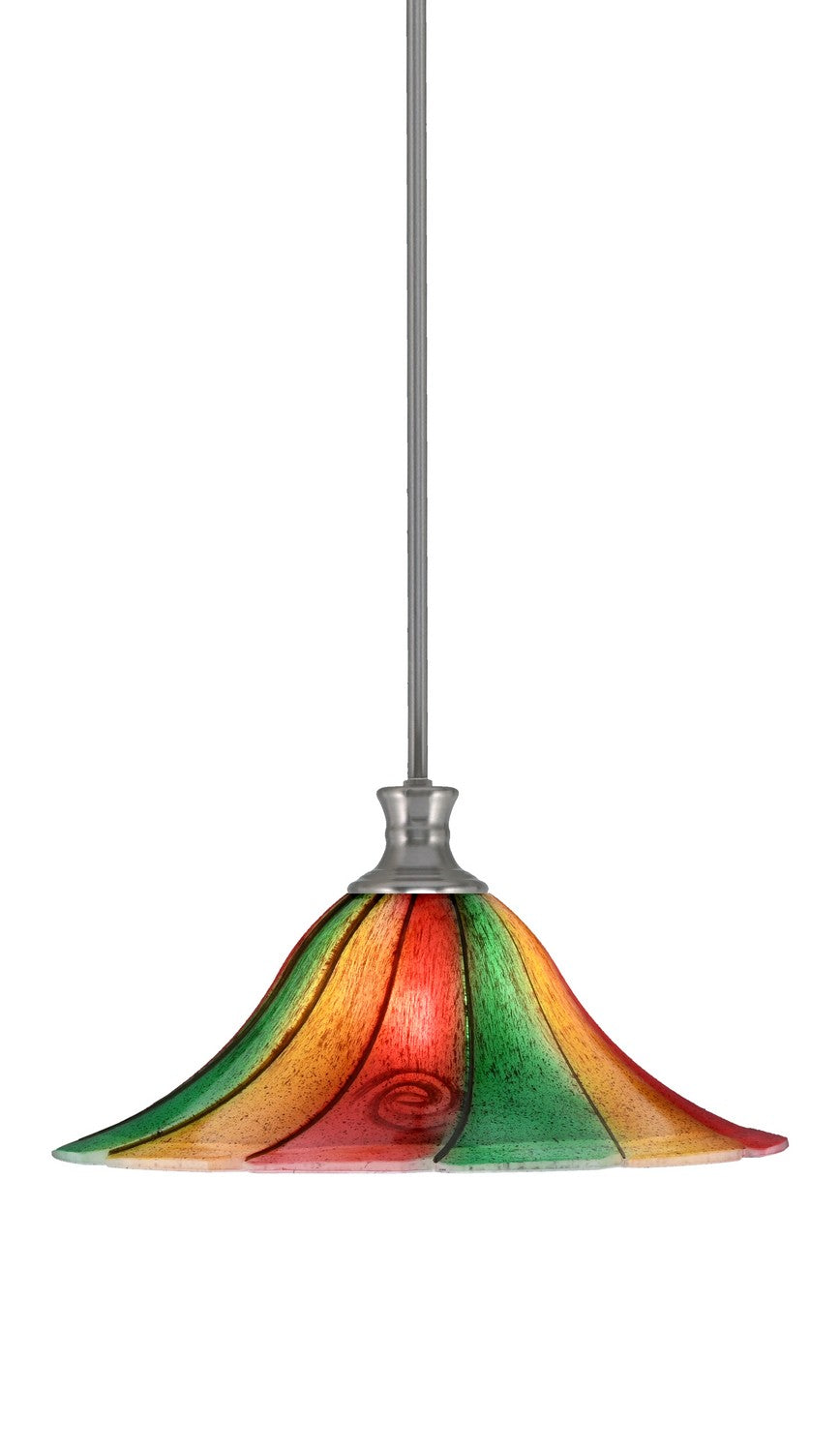 Toltec Stem 76-BN-767 Pendant Light - Brushed Nickel