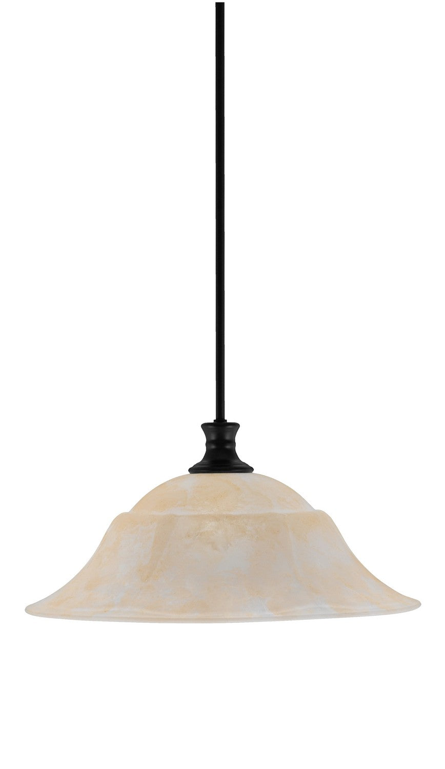Toltec Stem 76-MB-53813 Pendant Light - Matte Black