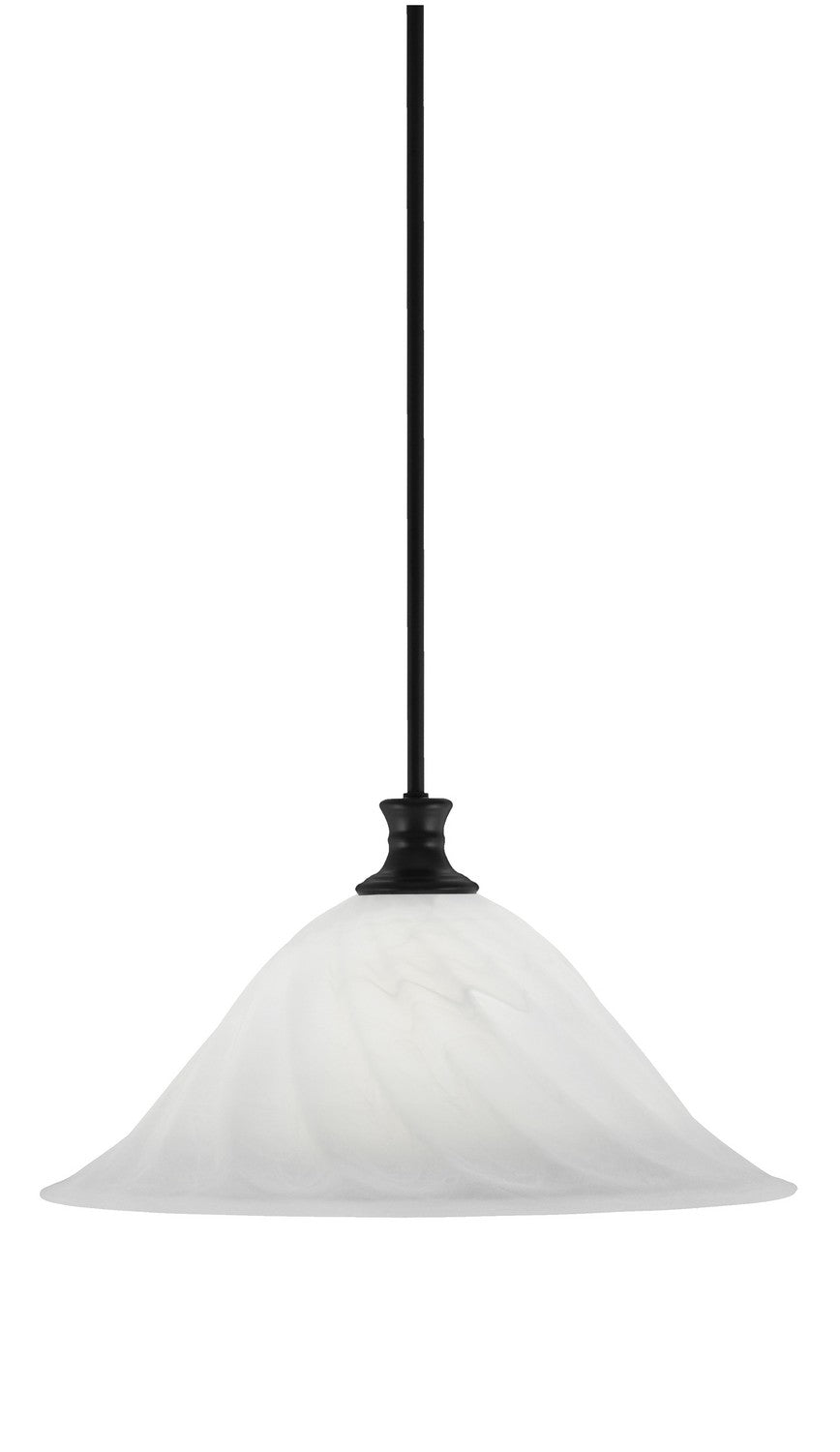 Toltec Stem 76-MB-5781 Pendant Light - Matte Black