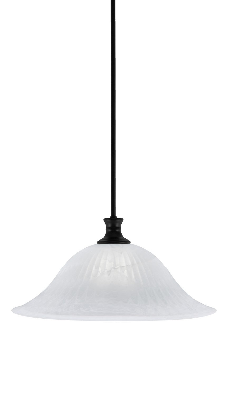 Toltec Stem 76-MB-5881 Pendant Light - Matte Black