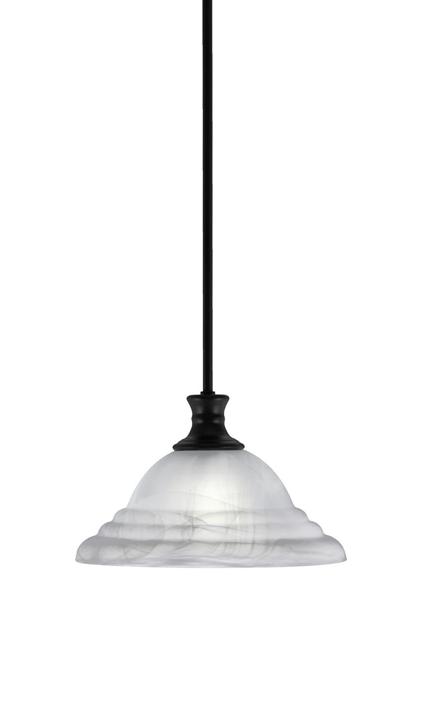 Toltec Stem 76-MB-5931 Pendant Light - Matte Black
