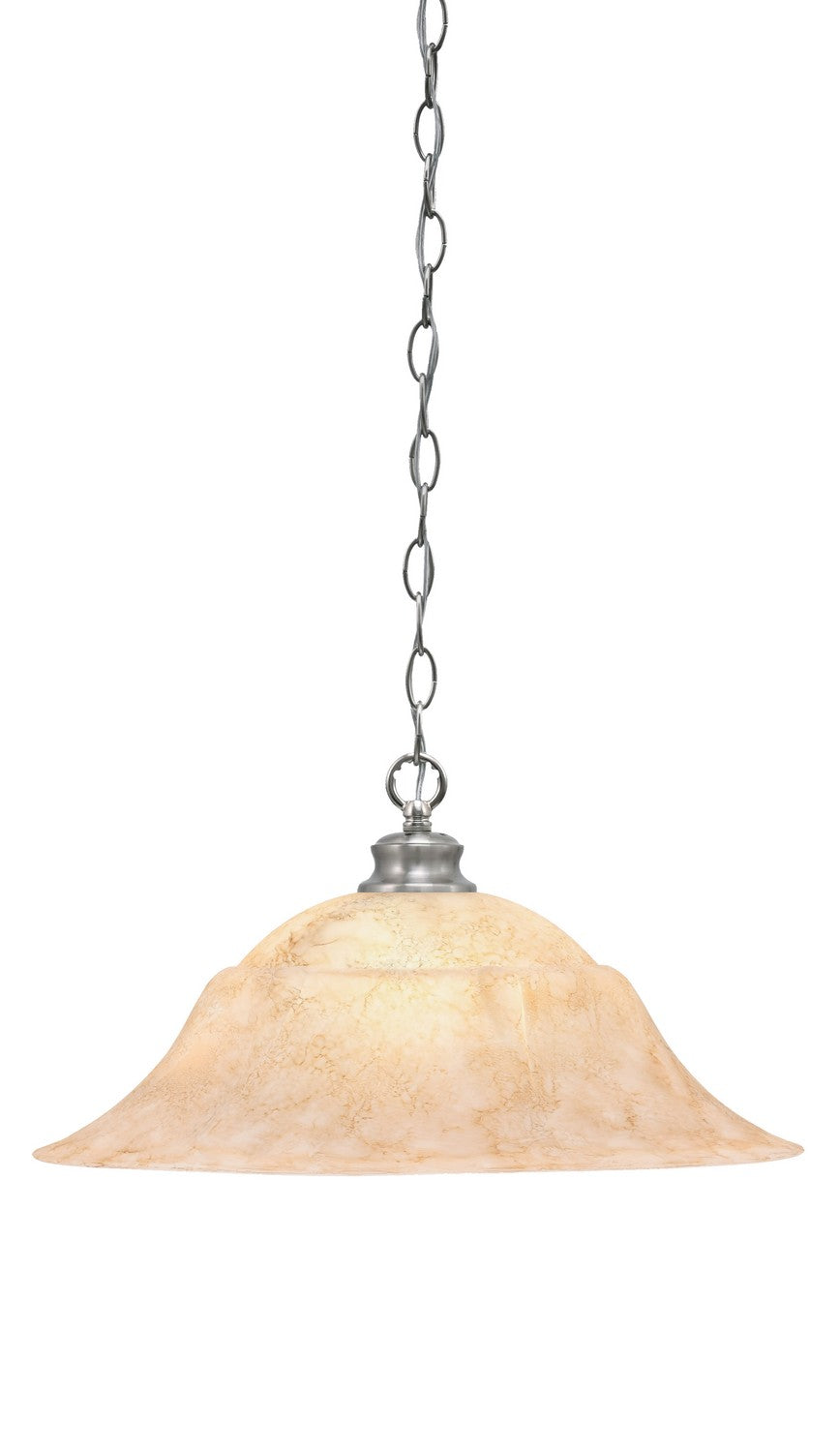 Toltec Chain 92-BN-53818 Pendant Light - Brushed Nickel