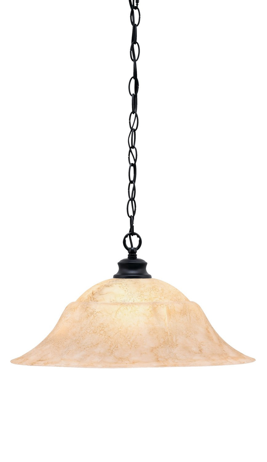 Toltec Chain 92-MB-53818 Pendant Light - Matte Black
