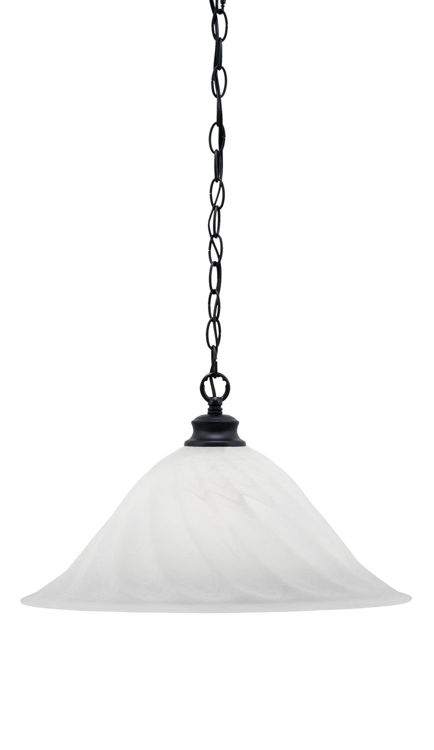 Toltec Chain 92-MB-5781 Pendant Light - Matte Black