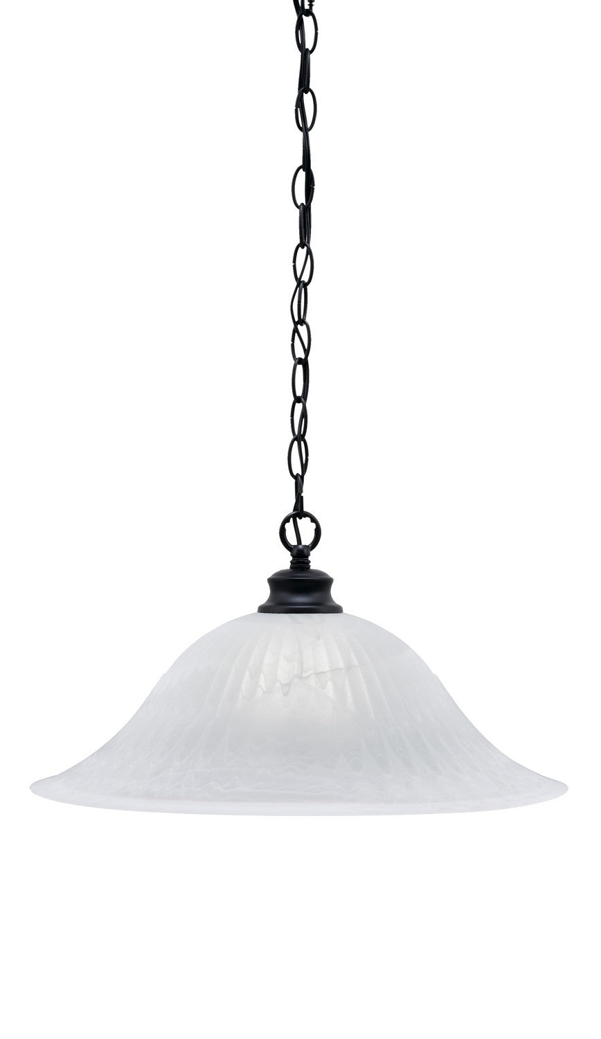 Toltec Chain 92-MB-5881 Pendant Light - Matte Black