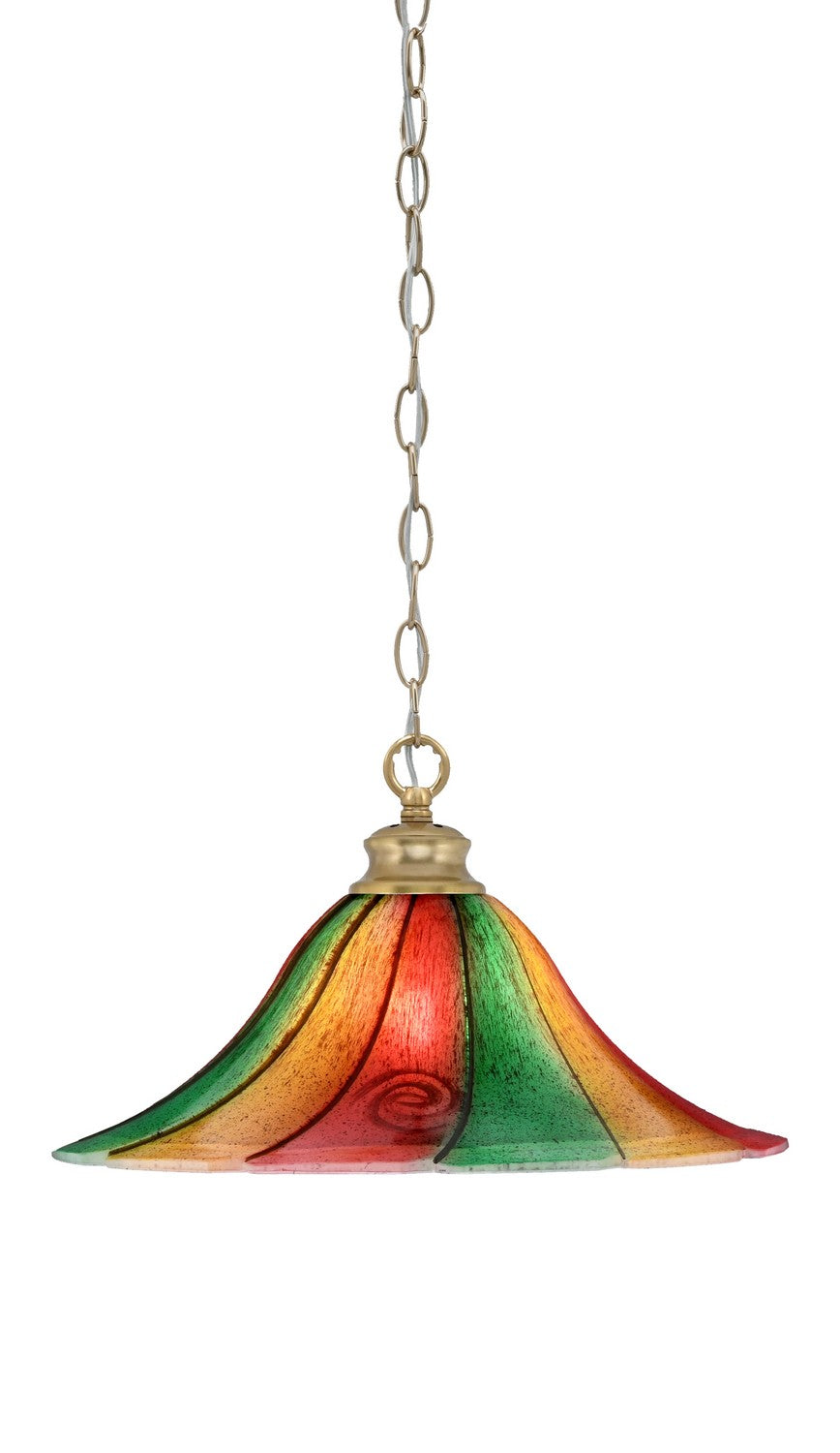 Toltec Chain 92-NAB-767 Pendant Light - New Age Brass