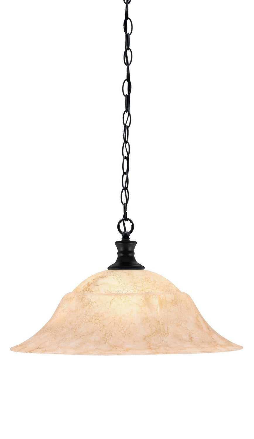Toltec Chain 96-MB-53818 Pendant Light - Matte Black
