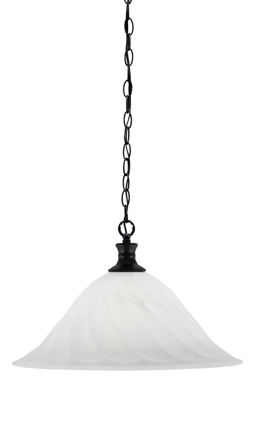 Toltec Chain 96-MB-5781 Pendant Light - Matte Black