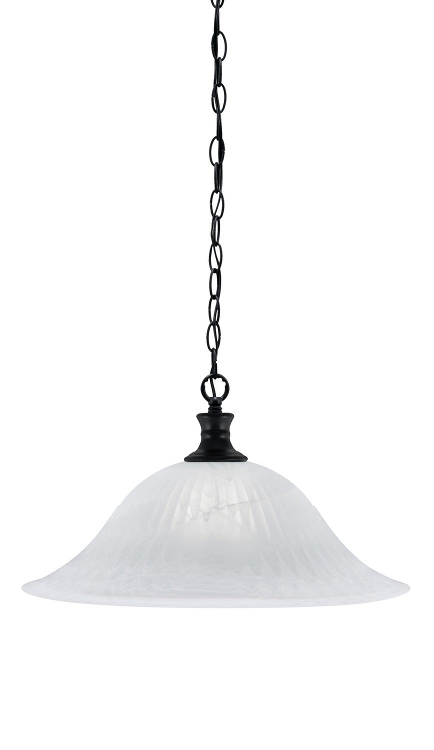 Toltec Chain 96-MB-5881 Pendant Light - Matte Black