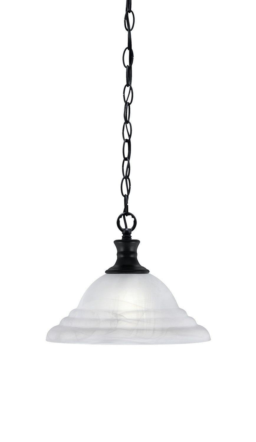Toltec Chain 96-MB-5931 Pendant Light - Matte Black