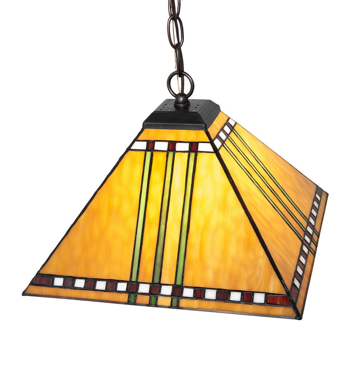 Meyda Tiffany Prairie Corn 113710 Pendant Light - Mahogany Bronze