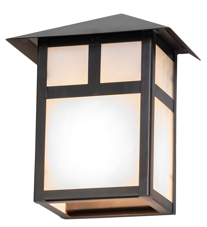 Meyda Tiffany Lighting 123600 Seneca One Light Wall Sconce Outdoor Bronze / Dark