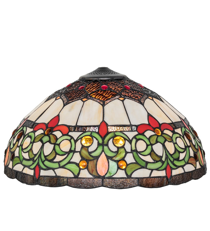 Meyda Tiffany Lighting 157215 Creole Shade Lamp Shade Bronze / Dark