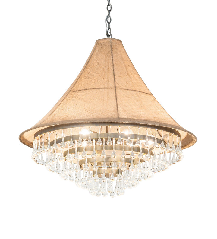 Meyda Tiffany Mosier 242372 Chandelier Light - Antique Brass