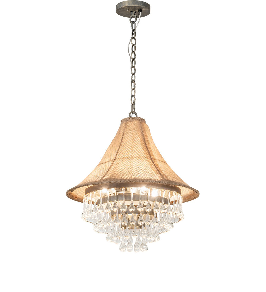 Meyda Tiffany Mosier 242374 Ceiling Light - Antique Brass