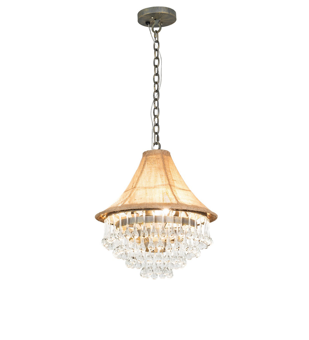 Meyda Tiffany Mosier 242375 Chandelier Light - Antique Brass