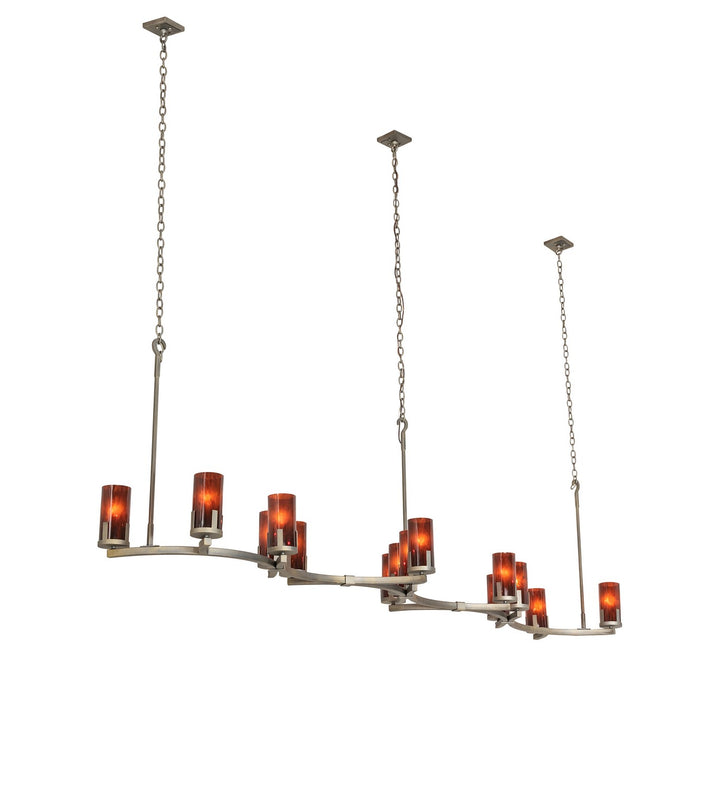 Meyda Tiffany Cero 256730 Pendant Light - Antique Brass