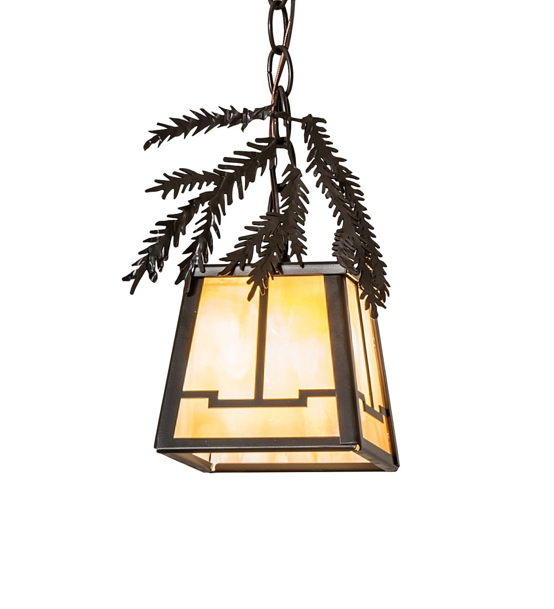 Meyda Tiffany Pine Branch 257415 Pendant Light - Timeless Bronze