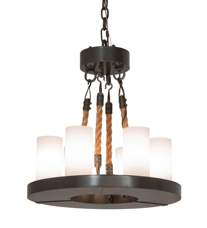 Meyda Tiffany Loxley 258347 Chandelier Light - Timeless Bronze