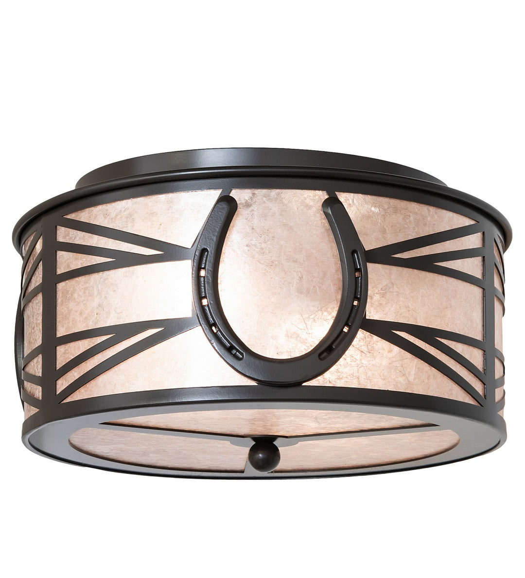 Meyda Tiffany Horseshoe 259921 Ceiling Light - Timeless Bronze