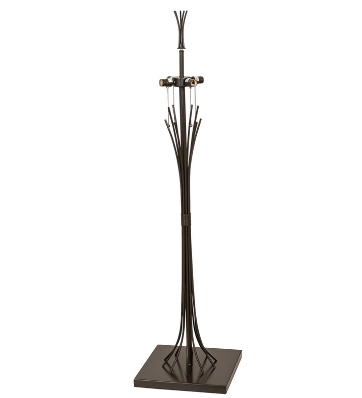 Meyda Tiffany Lighting 259967 Ramus Four Light Floor Base Utility Light Bronze / Dark