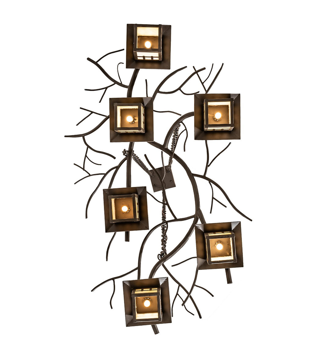 Meyda Tiffany Winter Solstice 261726 Pendant Light - Oil Rubbed Bronze