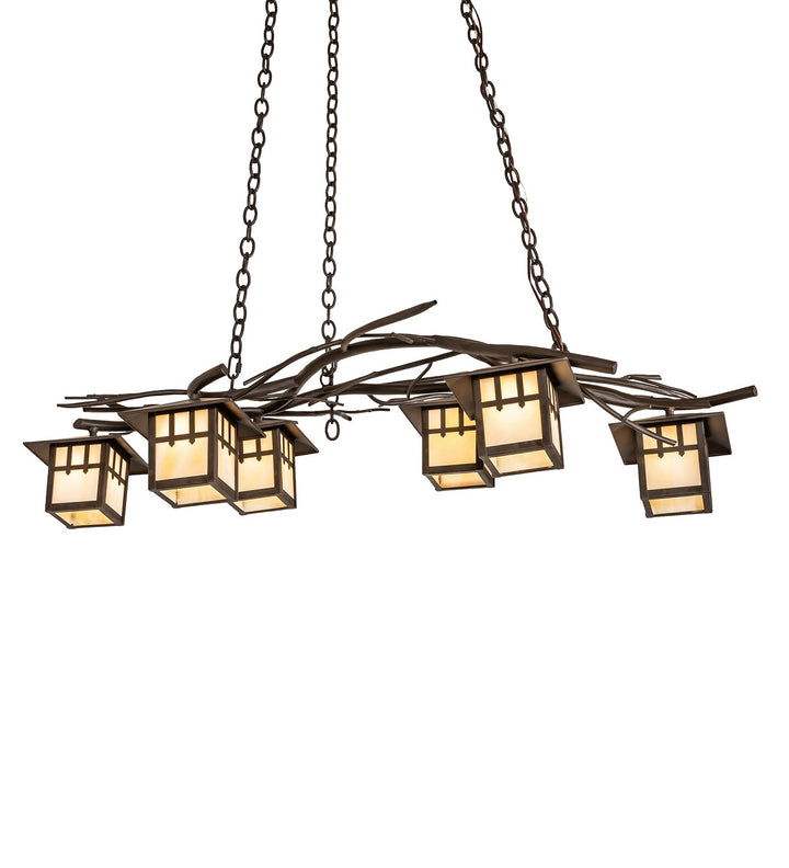 Meyda Tiffany Winter Solstice 261726 Pendant Light - Oil Rubbed Bronze