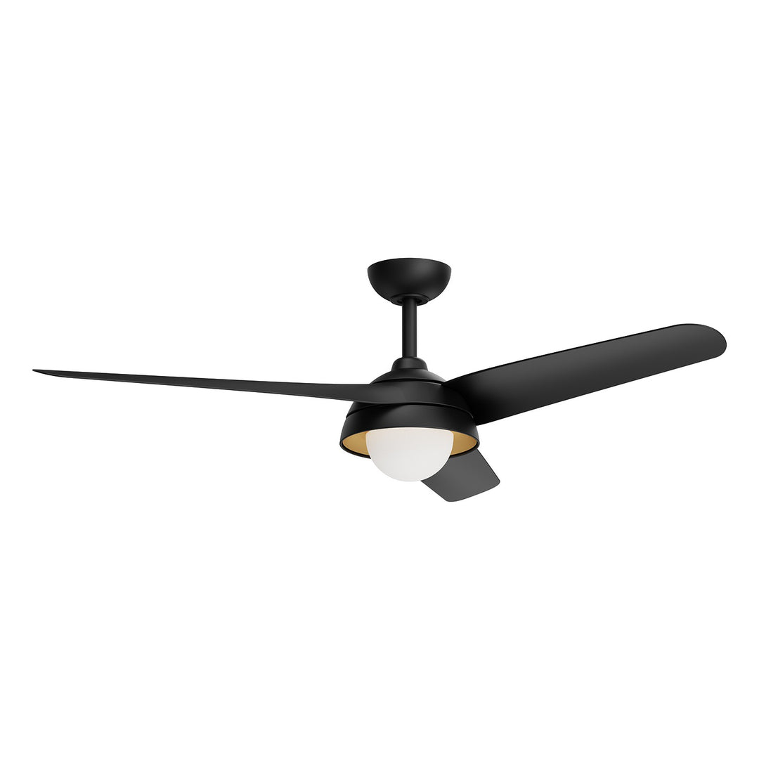 Alora rubio CF522054MB Ceiling Fan - Matte Black