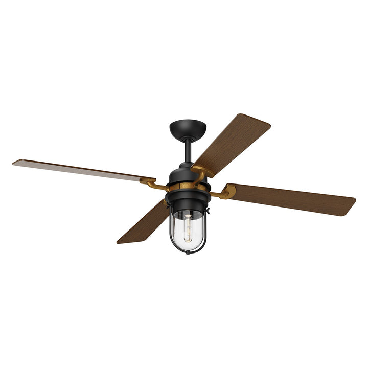 Alora cyrus CF539056MBAG Ceiling Fan - Matte Black/Aged Gold