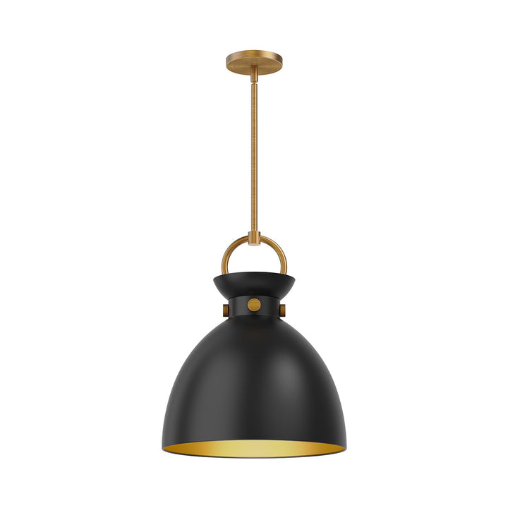 Alora Mood waldo PD411314AGMB Pendant Light - Aged Gold/Matte Black