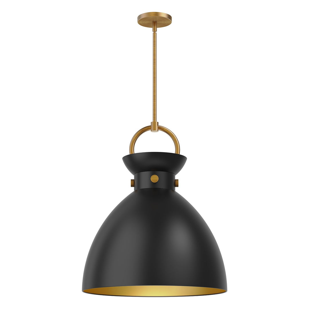 Alora Mood waldo PD411318AGMB Pendant Light - Aged Gold/Matte Black