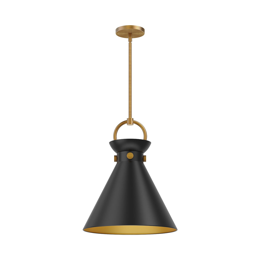 Alora Mood emerson PD412014AGMB Pendant Light - Aged Gold/Matte Black