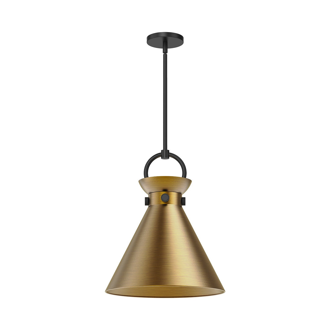 Alora Mood emerson PD412014MBAG Pendant Light - Matte Black/Aged Gold